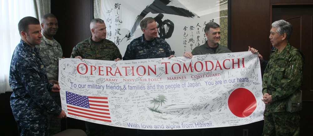 VIP Visit to Operation Tomodachi