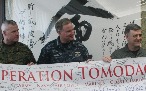VIP Visit to Operation Tomodachi