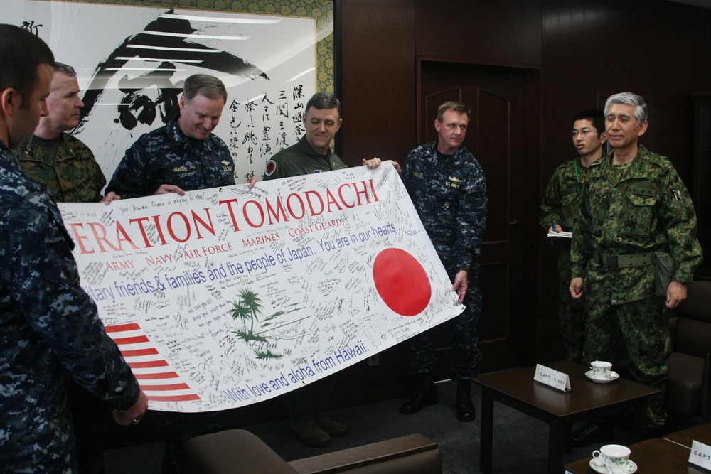 VIP Visit to Operation Tomodachi