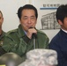 Prime Minister Naoto Kan visits JTF-TH