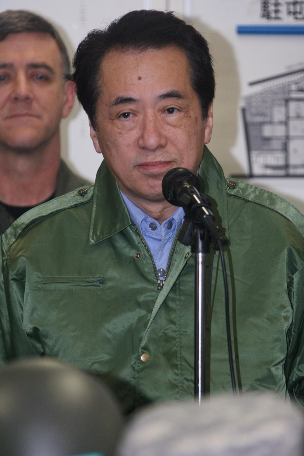 Prime Minister Naoto Kan visits JTF-TH