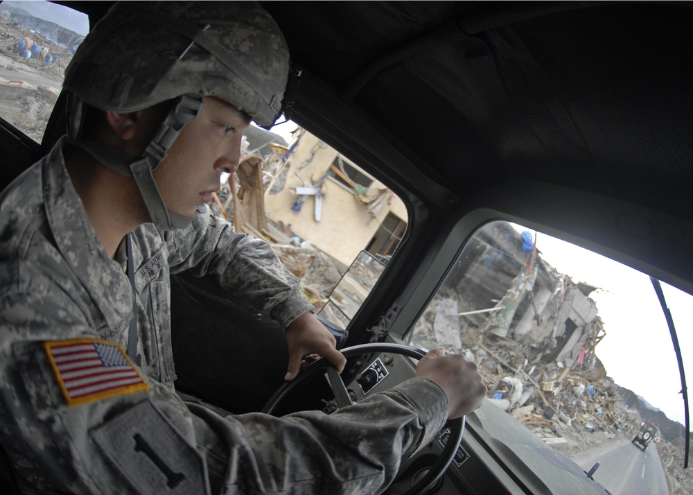 Fueling Progress: Soldiers help deliver fuel to Japanese
