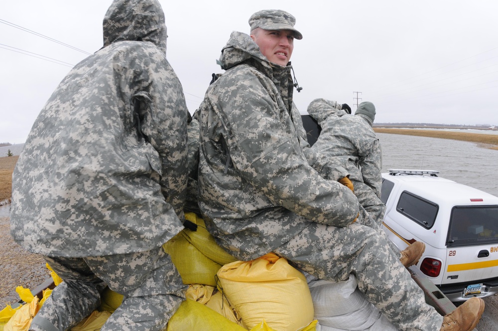 ND National Guard responding to flood emergencies