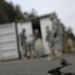 US Soldiers build showers for tsunami victims