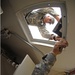 US soldiers build showers for tsunami victims