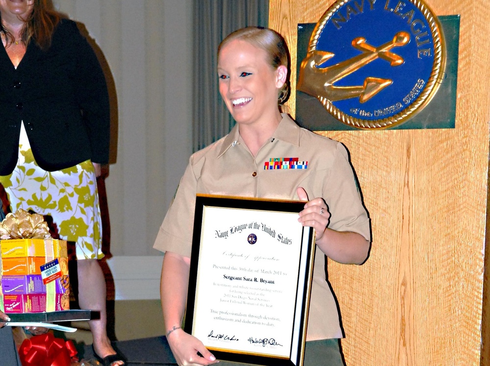 San Diego names Military Women of the Year