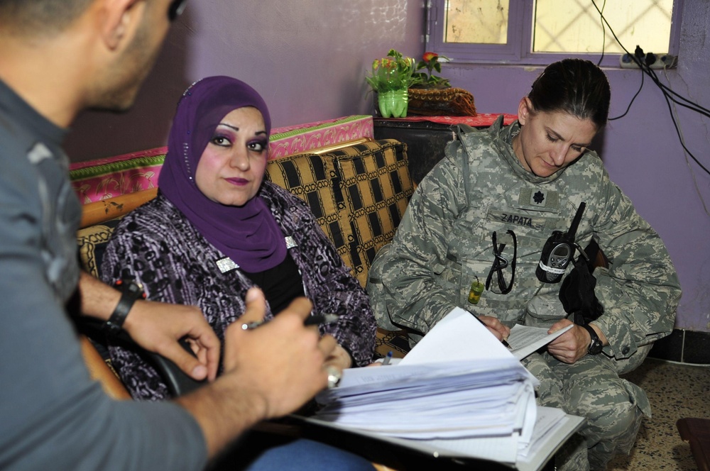 Airman oil advisor greases her way into Iraqi women’s prison