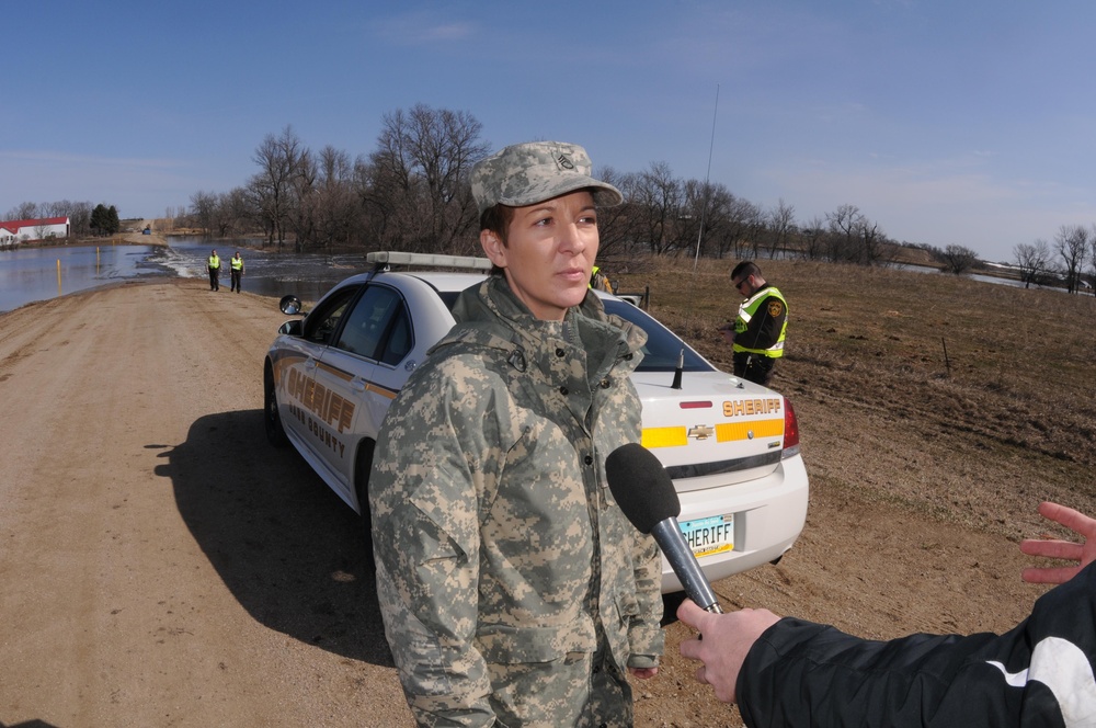 ND National Guard quickly responding to rural flooding