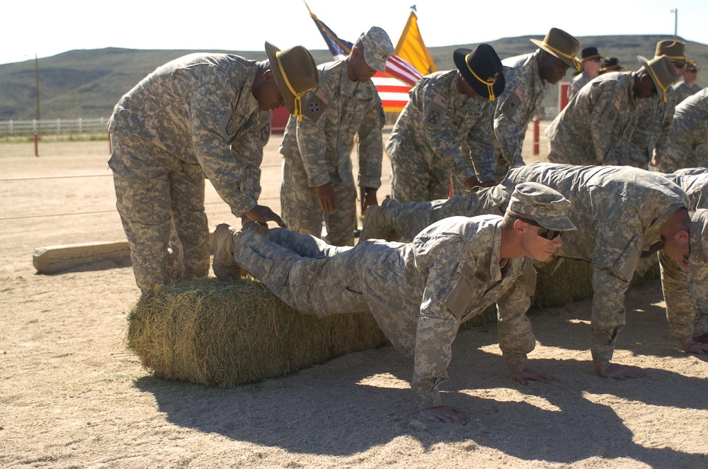 Blackhorse Troopers earn their Spurs