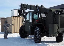 16th CAB Receives Army's Newest ATLAS II Forklifts