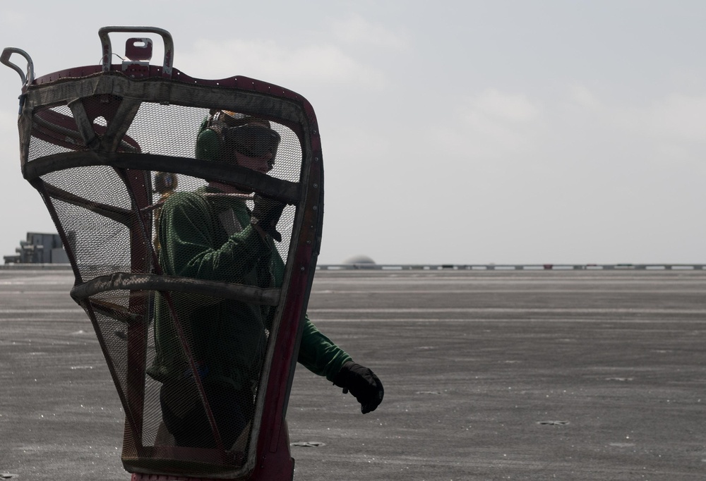 USS Carl Vinson action