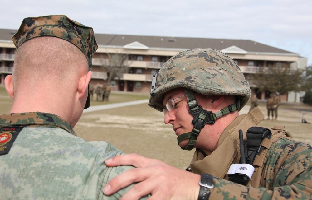22nd MEU Marines Train for Non-combatant Evacuations