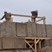 Seabees build a security tower