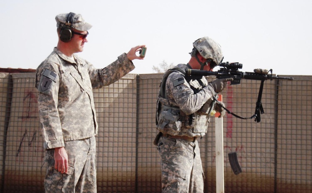 ‘Saber’ Squadron Soldiers conduct rifle marksmanship competition