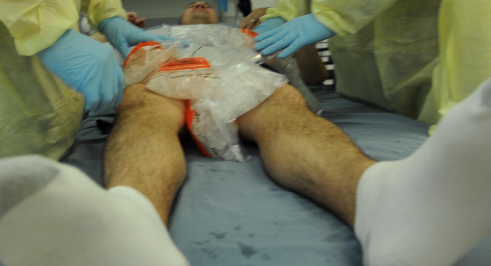 332nd EMDG performs unconventional procedure