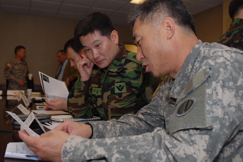 California Army Reserve Unit Hosts Korean Delegation for Civil-Military Planning