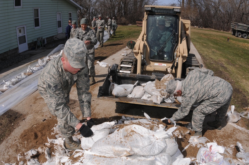 ND National Guard responds to flood emergency near Kindred