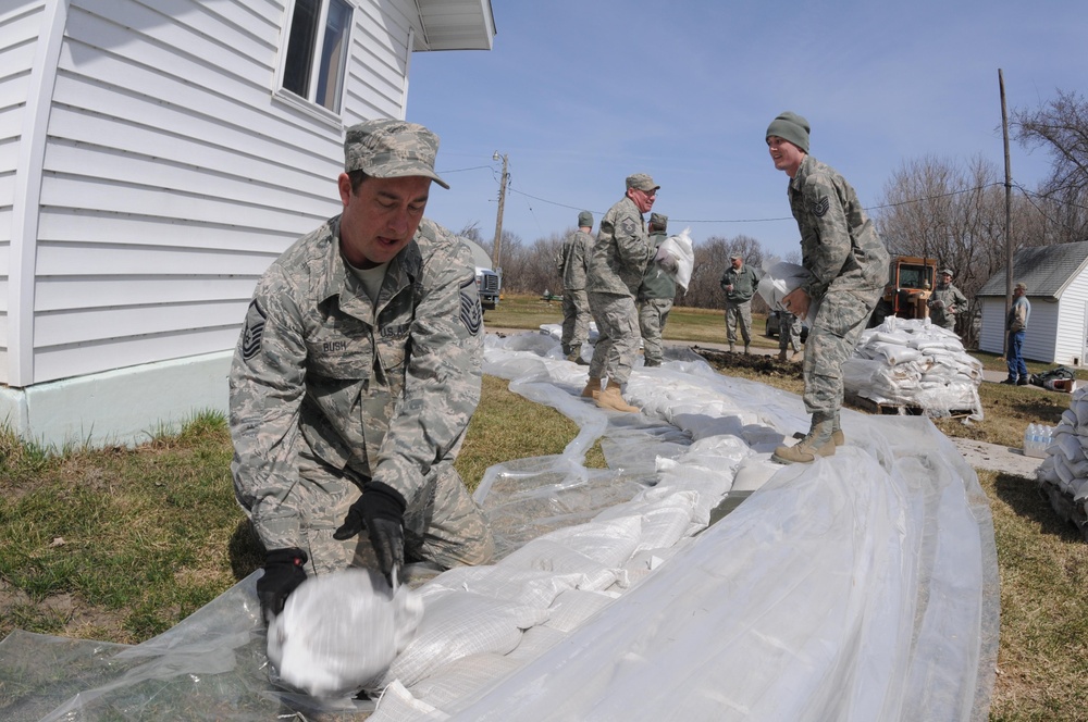 ND National Guard responds to flood emergency near Kindred