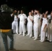 Sailors Wave on a Dallas Morning TV Show