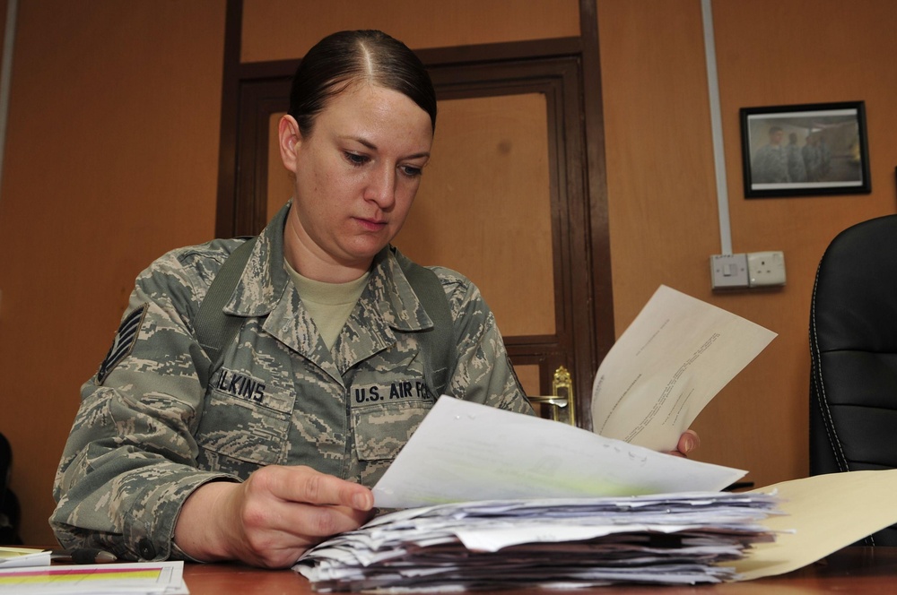 Law and order Airmen see justice served in Iraq