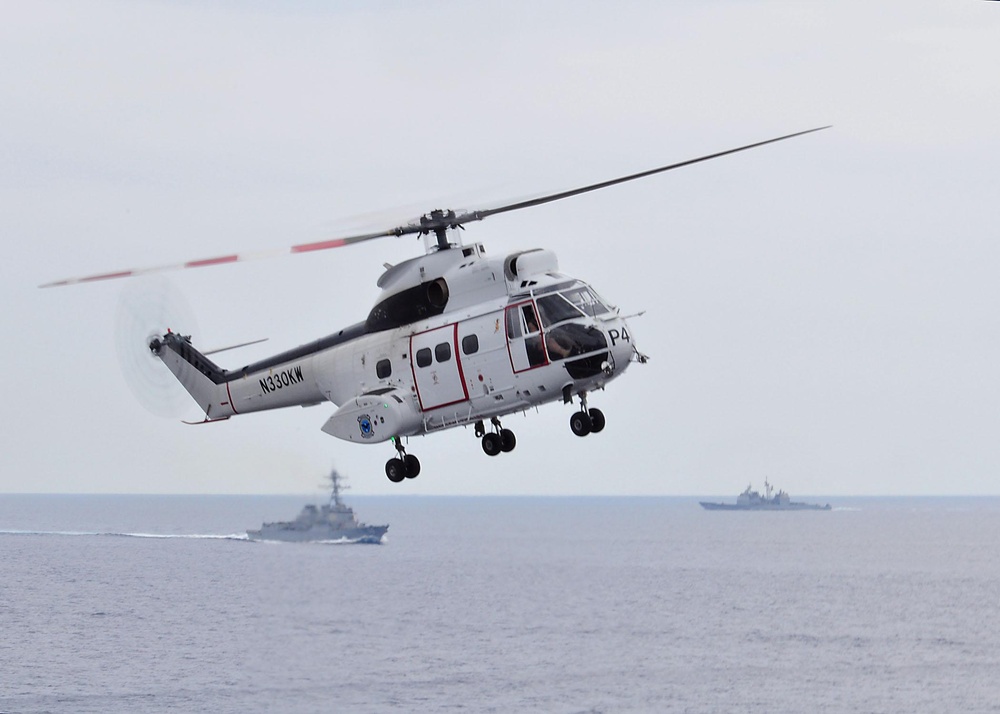 USS Ronald Reagan Action