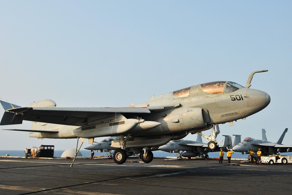 USS Ronald Reagan Action
