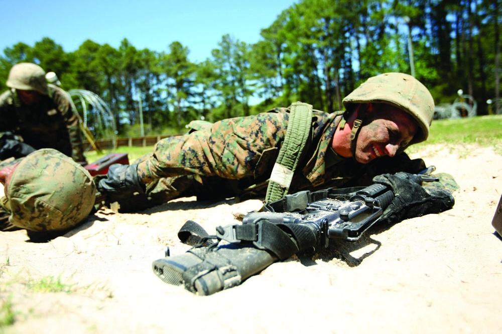 Mike Company recruits battle Fallujah Resupply