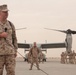 Marine Corps Osprey Squadron Welcomes New Leader in Afghanistan