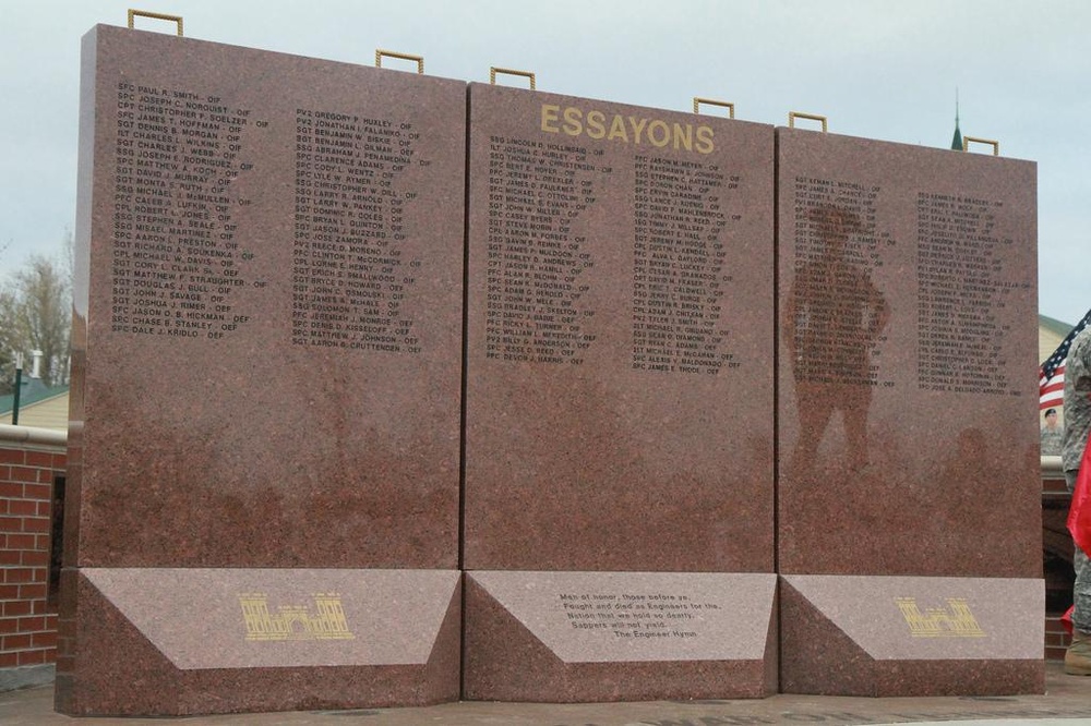 Combat engineers remembered at Fort Leonard Wood memorial ceremony