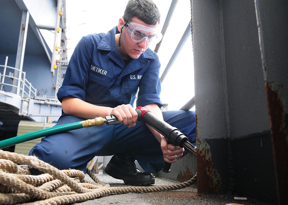 USS Ronald Reagan Deck Preservation