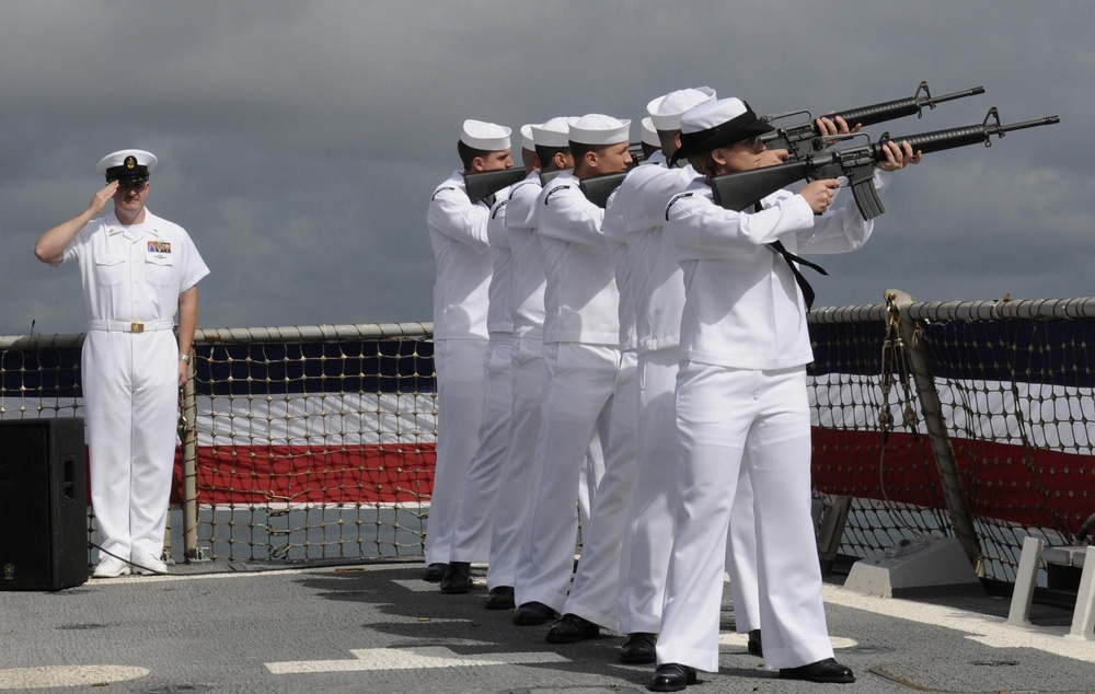 USS Sigsbee Remembrance Ceremony