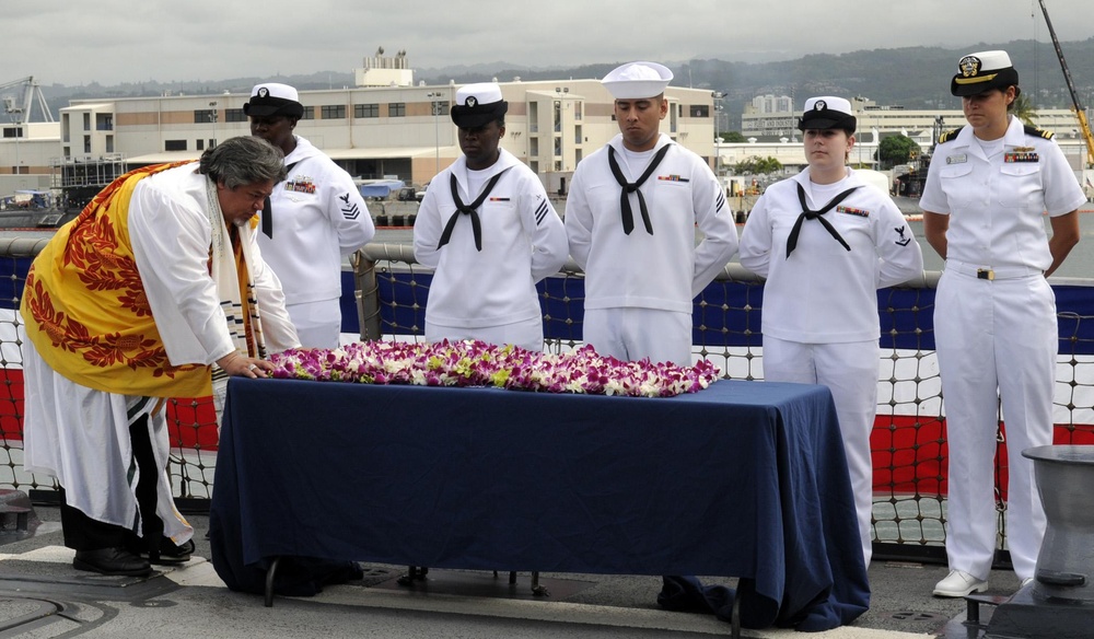 USS Sigsbee Remembrance Ceremony