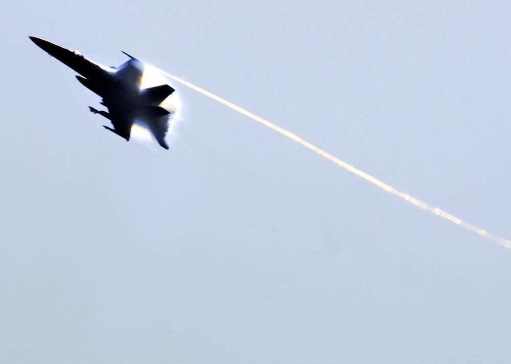 F/A-18C Hornet Conducts Live-Fire Training Exercise
