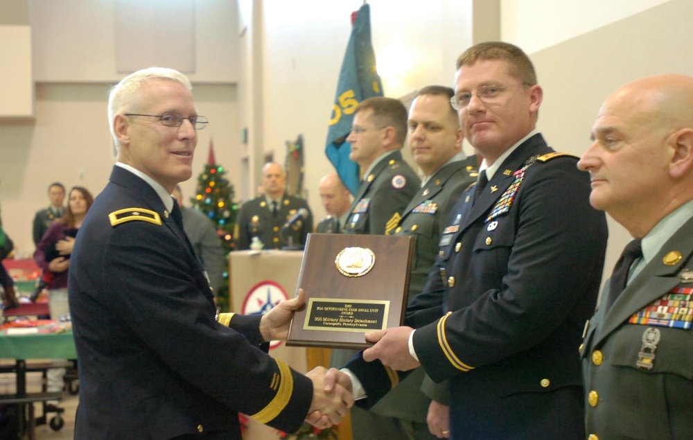 Military History Detachment receives awards