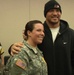 NFL Players Support Army Reserve soldiers