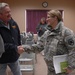 Governor and First Lady Visit Guardsmen Helping in Valley City