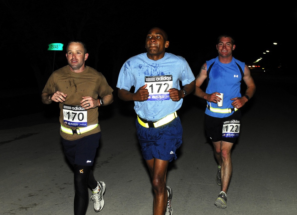 Boston Marathon comes to Bagram; CJSOTF-A shows their pride
