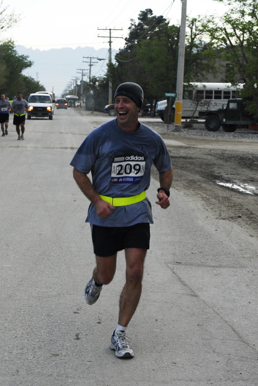 Boston Marathon comes to Bagram; CJSOTF-A shows their pride