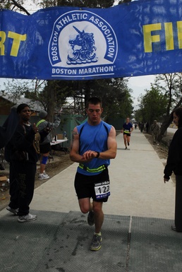 Boston Marathon comes to Bagram; CJSOTF-A shows their pride