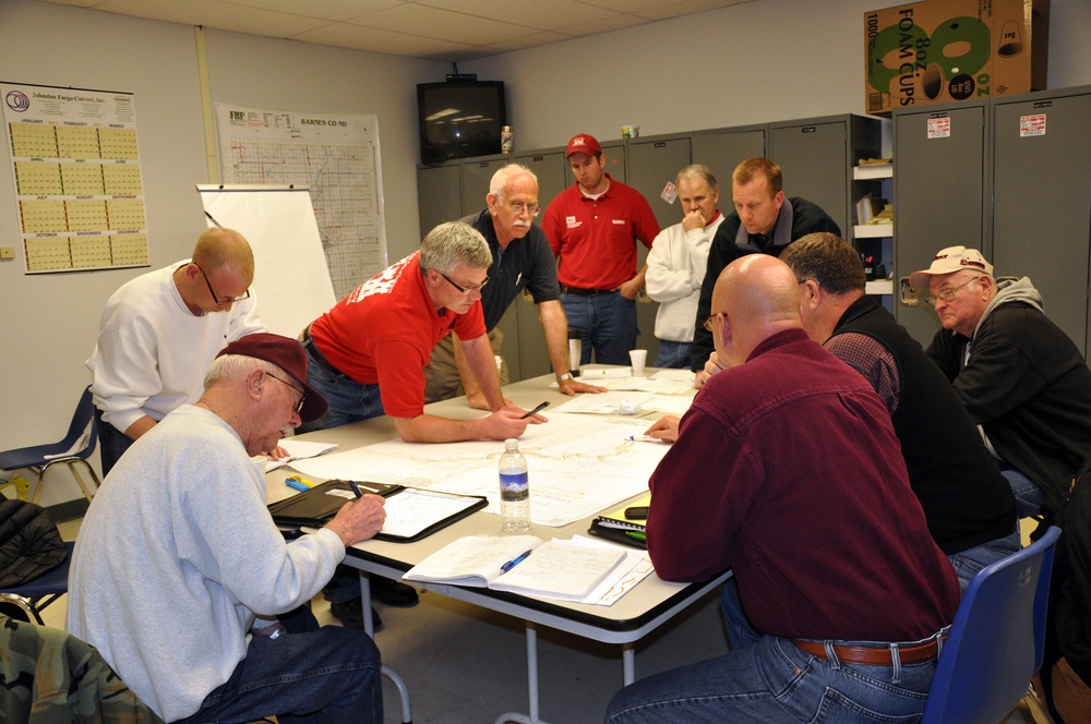 2011 Flood Fight: Valley City, N.D.