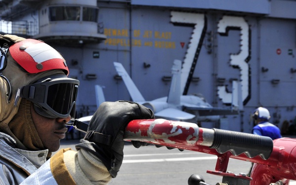 USS George Washington action