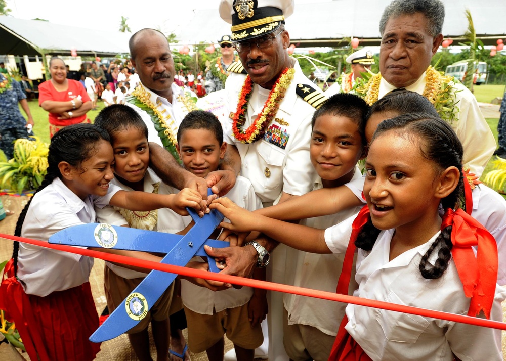 Sailor visit Papau-New Guinea