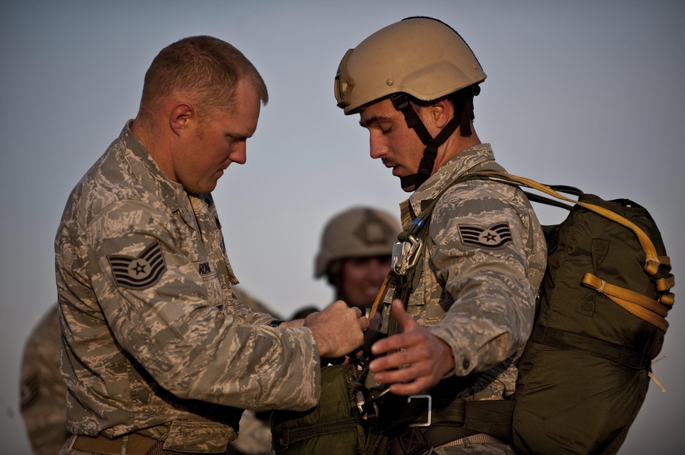 Dvids - Images - 820th Airborne Red Horse Conduct Air Drop And Sling 