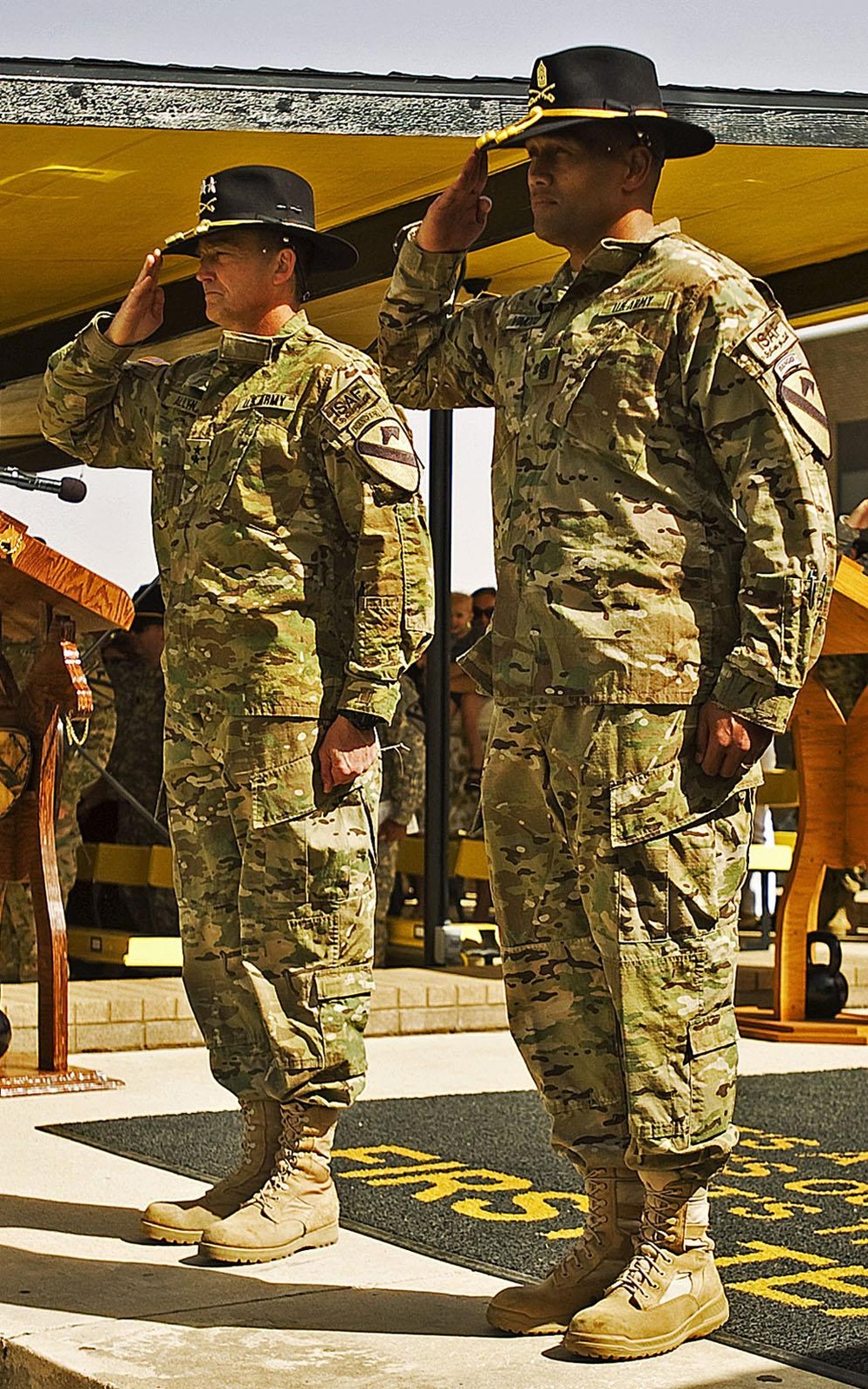 DVIDS - News - Responsibility changes for America’s First Team
