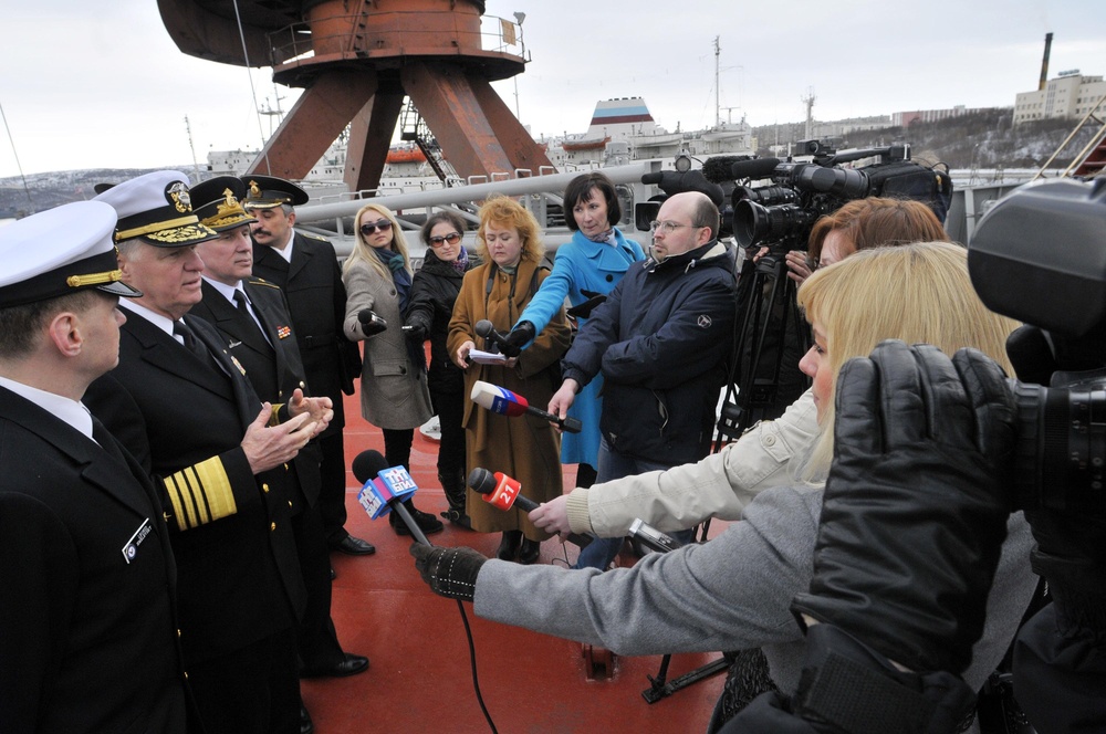 Visit to Russia