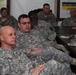Soldiers gather for fallen police officer