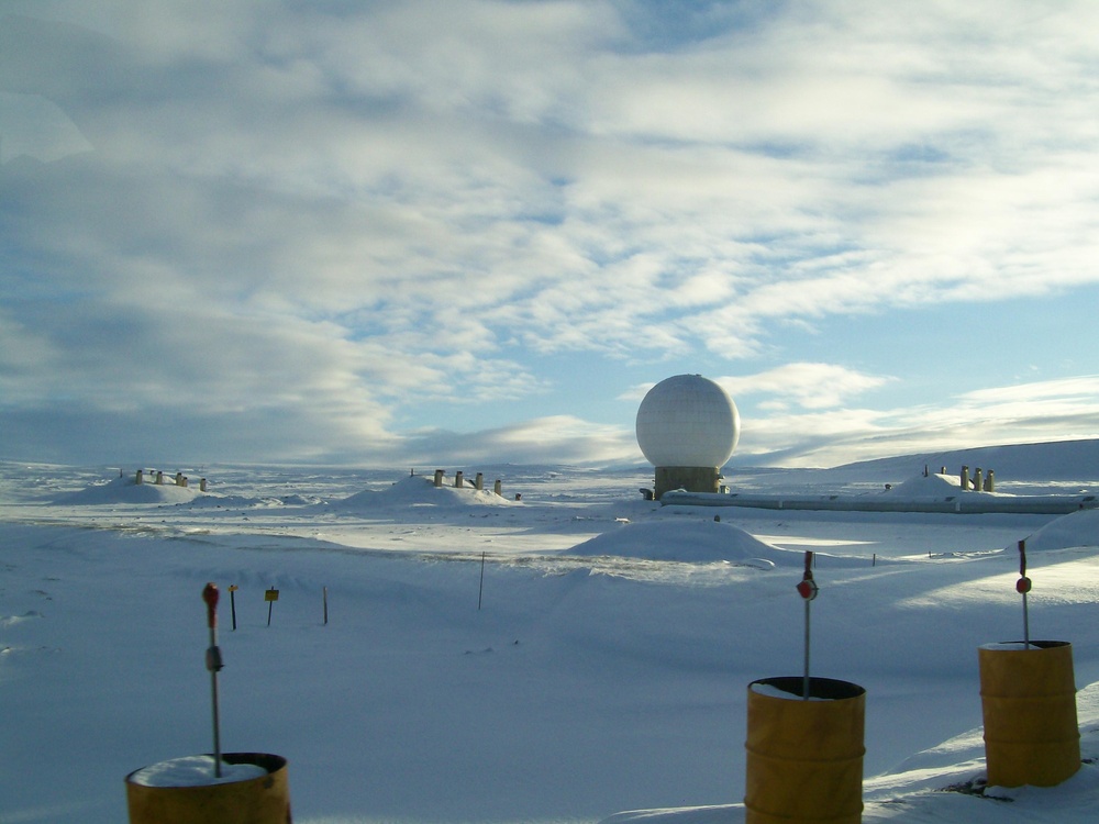 Radar at Thule Air Base, Greenland
