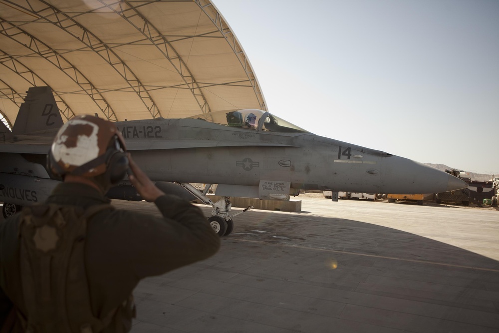 Werewolves of the Wing: VMFA-122 supports coalition in Afghanistan