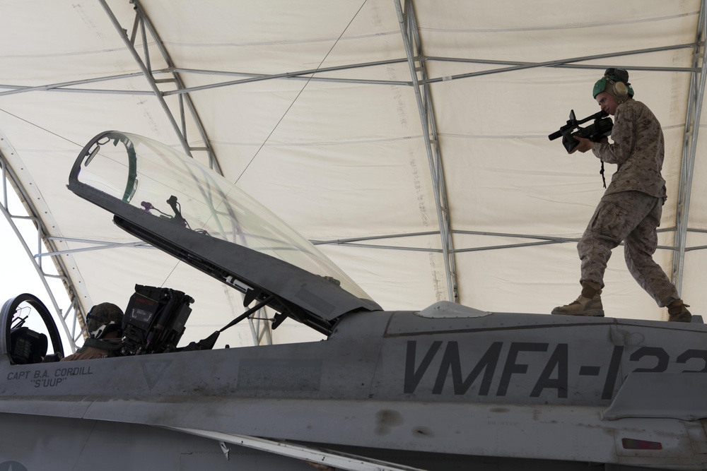 Werewolves of the Wing: VMFA-122 supports coalition in Afghanistan