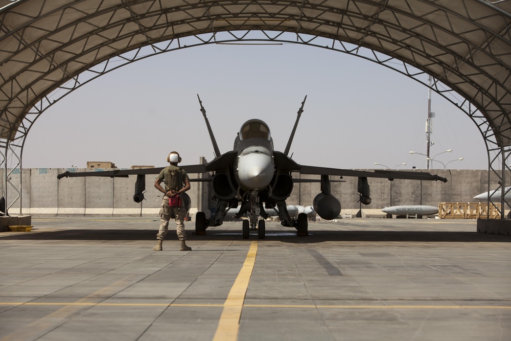 Werewolves of the Wing: VMFA-122 supports coalition in Afghanistan